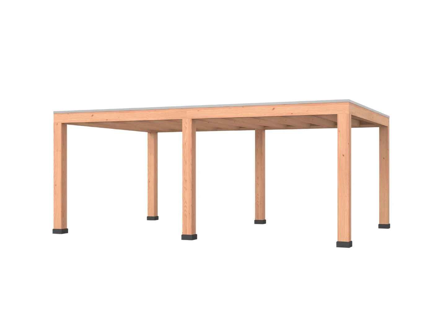 Douglas overkapping, 600 x 400, Westwood Modern - Afbeelding 1